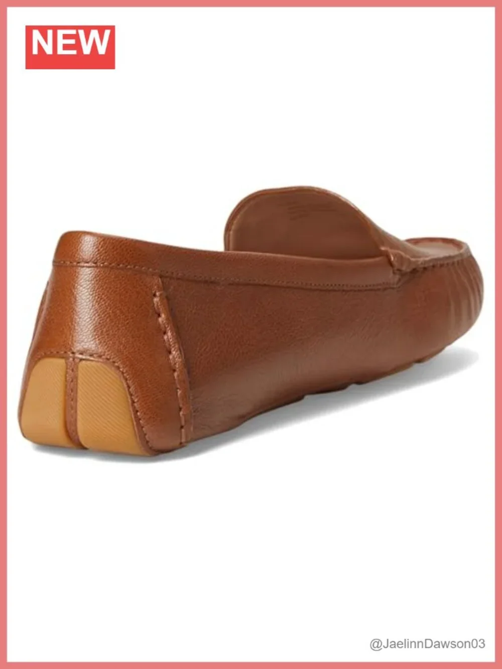 Cole Haan Women's Emmie Leather Driving Moc Loafers Slip-On Casual